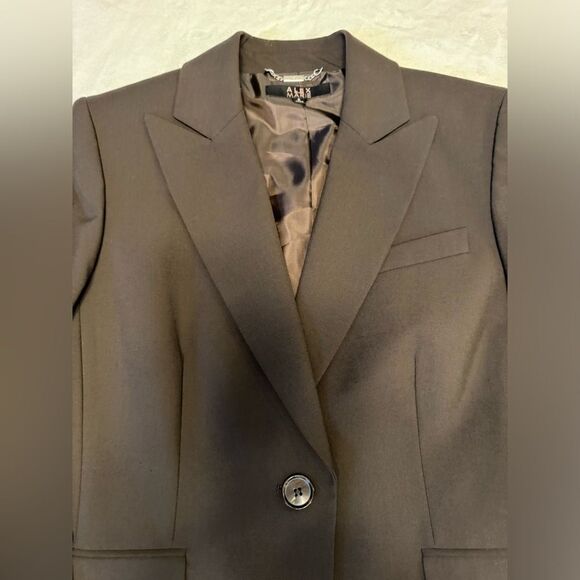 NWT Alex Marie 2pc Women’s Black Pant Suit Size 6 - Picture 4 of 16